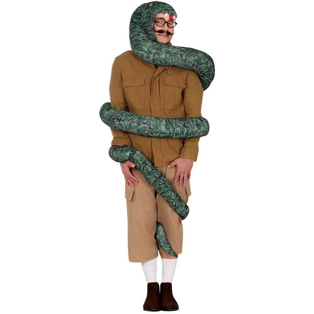Vicces Kígyótámadás Jelmez Felnőtteknek Halloweenre