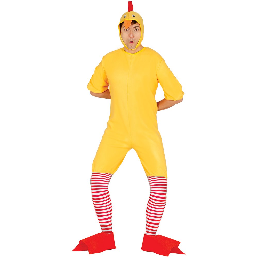 Vicces Felnőtt Unisex Csibe Jelmez