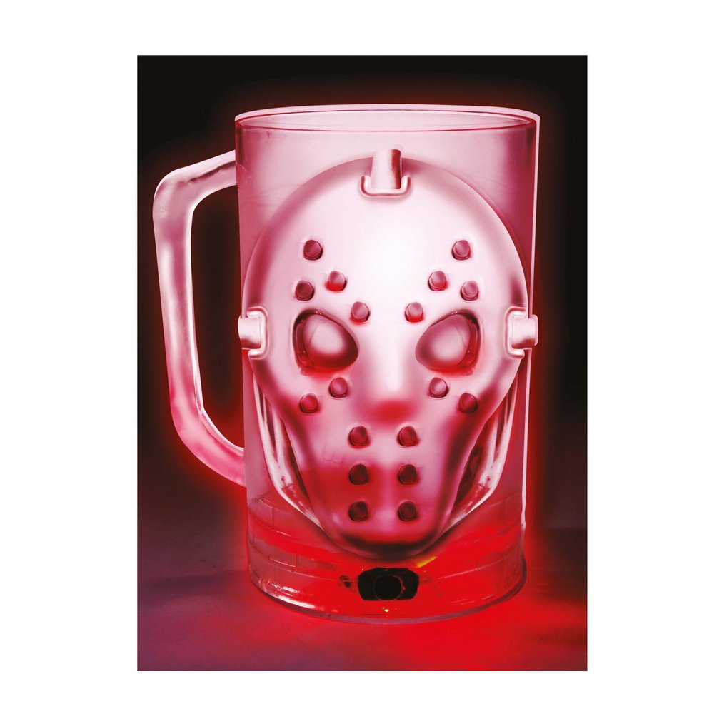 Világító Jason Maszkos Bögre Halloweenre, 500 ml, 10x14 cm