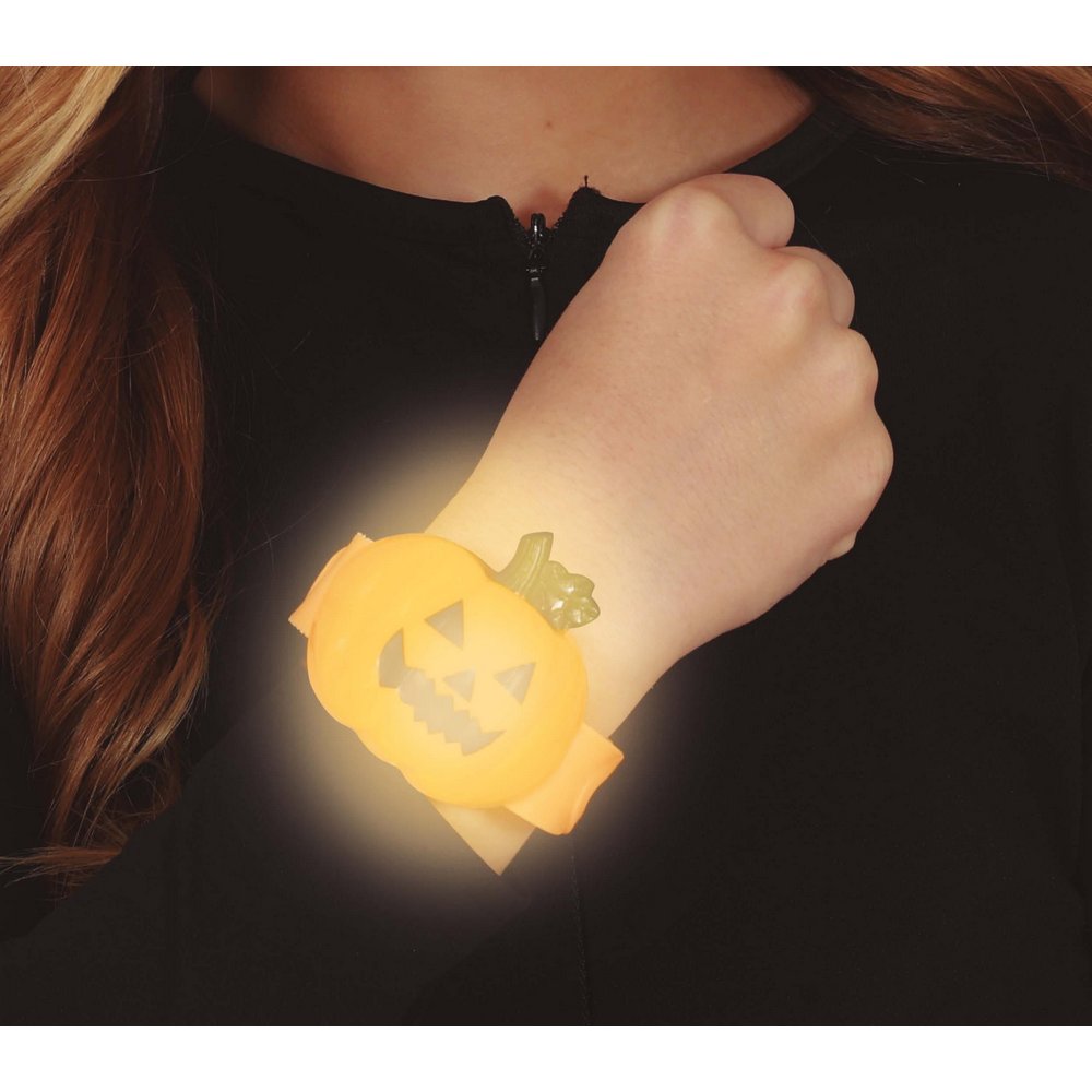 Világító Tök Karkötő Halloweenre