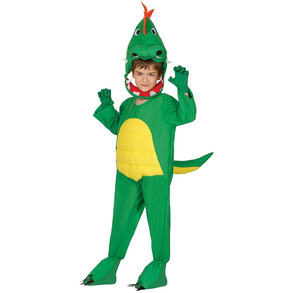 Zöld Dinoszaurusz Gyerek Jelmez Fiúknak