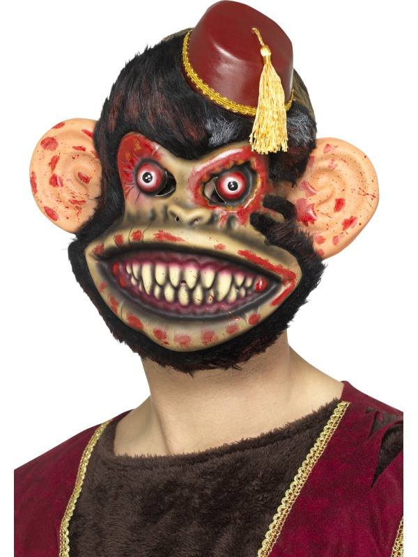 Véres Zombi Játékmajom Maszk Halloweenre
