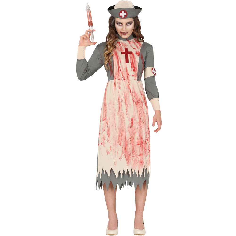 Zombi Nővér Jelmez Lányoknak Halloweenre, 14 - 16 Év