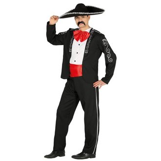 Mariachi Férfi Jelmez Szett Mexikói Tematikus Partira