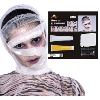 Múmia Smink Szett Halloweenre