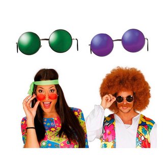 Nagy Hippie Szemüveg Vegyes Színekben Felnőtteknek