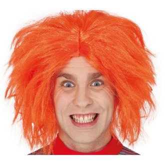 Narancssárga Bozontos Paróka Halloweenre