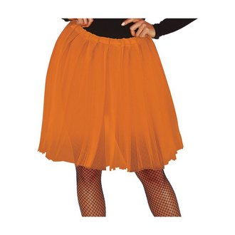 Narancssárga Női Tütü Szoknya, 60 cm