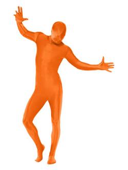 Narancssárga Testhez Álló Felnőtt Jelmez