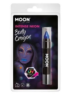 Neon Kék UV-s Testkréta Csomagolásban - 3,5 g