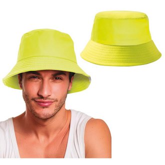 Neon Sárga Bucket Kalap Felnőtteknek