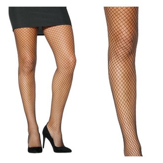 Női Fekete Hálós Harisnya Halloweenre