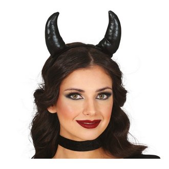 Női Ördögszarv Fejpánt Halloweenre