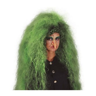 Női Vörös Bozontos Paróka Ördög Jelmezhez Halloweenre