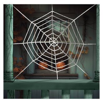 Óriás Pókháló Dekoráció Halloweenre, 210 cm