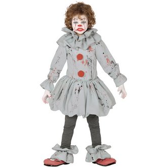 Őrült Bohóc Fiú Jelmez Halloweenre