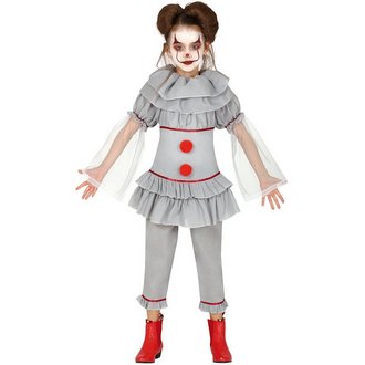 Őrült Bohóc Lány Jelmez Halloweenre
