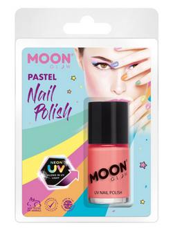 Pasztell Neon Korallszínű UV-s Körömlakk Csomagolásban - 14 ml