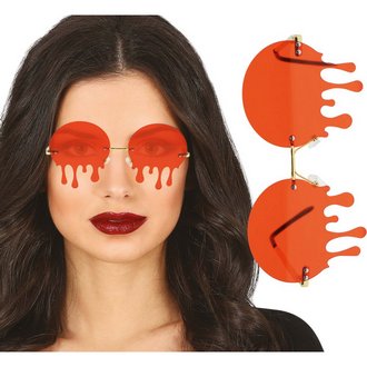 Piros Szellem Szemüveg Kiegészítő Halloweenre