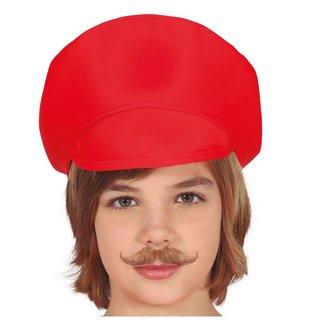Piros Vízvezetékszerelő Sapka Gyerekeknek
