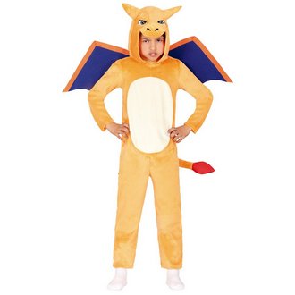Pokémon Tűzsárkány Fiú Jelmez