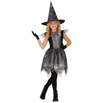 Pókhálós Boszorkány Jelmez Lányoknak Halloweenre