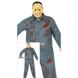 Pszicho Gyilkos Fiú Jelmez Halloweenre