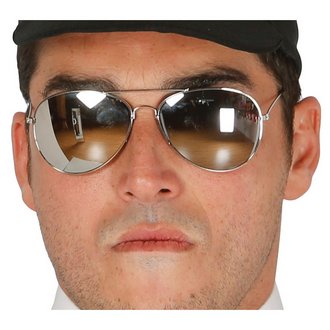 Rendőr Pilóta Tükrös Napszemüveg Unisex Felnőtteknek