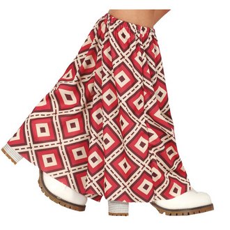 Retro 70-es Évek Elefántláb Csizmadísz Unisex Felnőtteknek