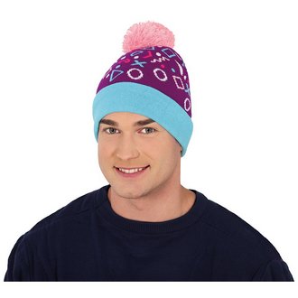 Retro 90-es Évek Pompomos Sapka Unisex Felnőtteknek