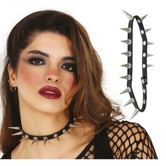 Rock Stílusú Szegecses Nyaklánc Kiegészítő Unisex
