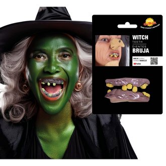 Ronda Boszorkány Fogsor Kiegészítő Halloweenre