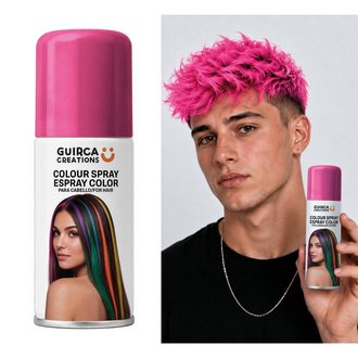 Rózsaszín Hajszínező Spray, 100 ml