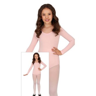 Rózsaszín Hosszú Ujjú Body Lányoknak