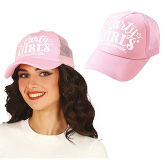 Rózsaszín Party Girls Kalap Lánybúcsúra