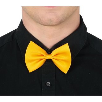 Sárga Csokornyakkendő Férfiaknak, 11 cm