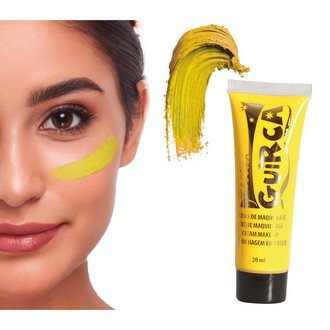 Sárga Krém Smink Halloweenre, 20 ml