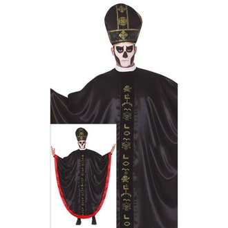 Sátáni Bíboros Férfi Jelmez Halloweenre