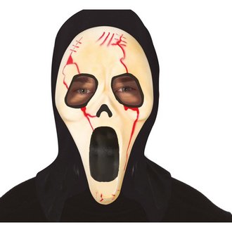 Sikoly Maszk Véres Kapucnival Halloweenre