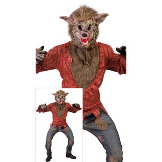 Skót Farkasember Férfi Jelmez Halloweenre