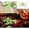 10 db-os Fluoreszkáló Pók Szett Halloweenre, 5 cm