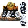 12 db-os Felhúzható Csontváz és Múmia Figura Szett Halloweenre, 5,5 cm