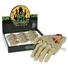 12 db Sétáló Zombi Kéz Felhúzós Játék Halloweenre, 9 cm