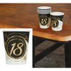 18. Születésnapi Papír Pohár Szett, 6 db, 240 ml, 9 cm