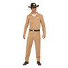 Bézs 1980-as Éveket Idéző Seriff Jelmez Férfiaknak - XL