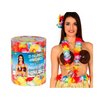 25 db Színes Hawaii Virágfüzér Szett Unisex