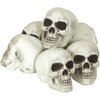 6 db Koponya Szett Halloweenre, 8 cm
