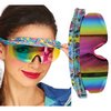 80-as Évek Stílusú Szivárványos Party Szemüveg