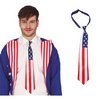 Amerikai Zászló Nyakkendő Férfiaknak