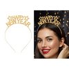 Arany Csillogó Happy New Year Hajpánt Szilveszterre